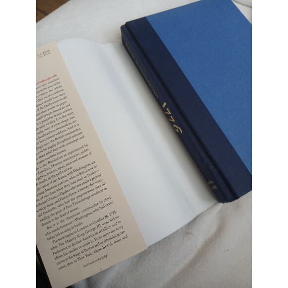 1776 by David McCullough 2005 Hardcover Dust Jacket Illustrated History British - Picture 5 of 16